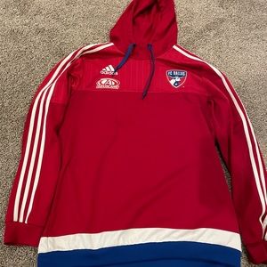 Adidas fc Dallas soccer sweatshirt